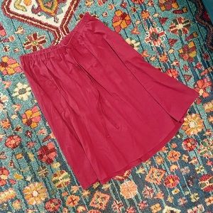 SHEIN Maroon Midi Skirt